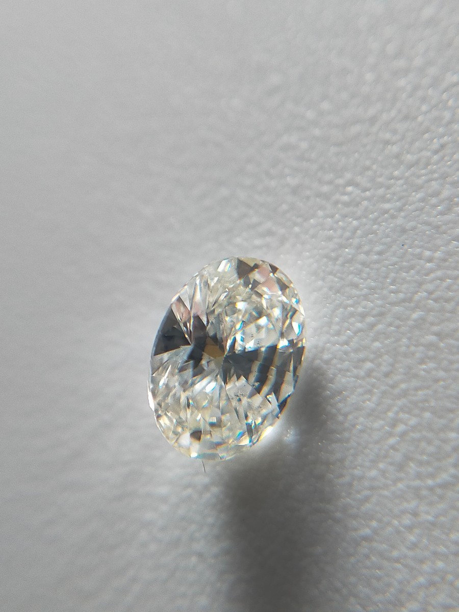 天然ダイヤモンド ルース 0.386ct I SI1 オーバル diamond oval 中央宝石研究所 ソーティング付き 0.3ct 0.3カラット 0.4ct 0.4カラット