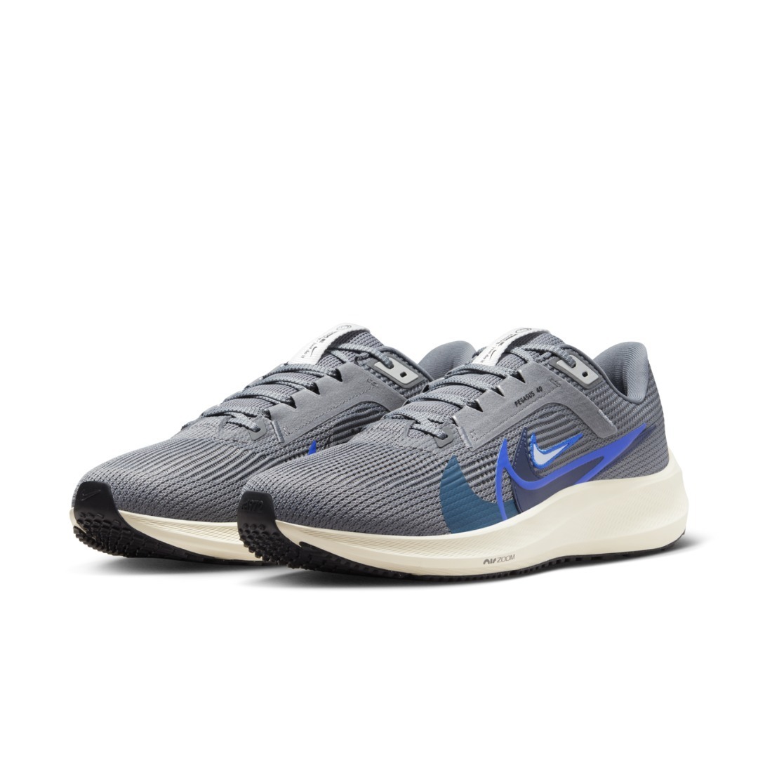 ナイキ 25cm エア ズーム ペガサス 40 プレミアム グレー ブルー 税込定価16500円 NIKE AIR ZOOM PEGASUS 40 PRM ランニングシューズ_画像1