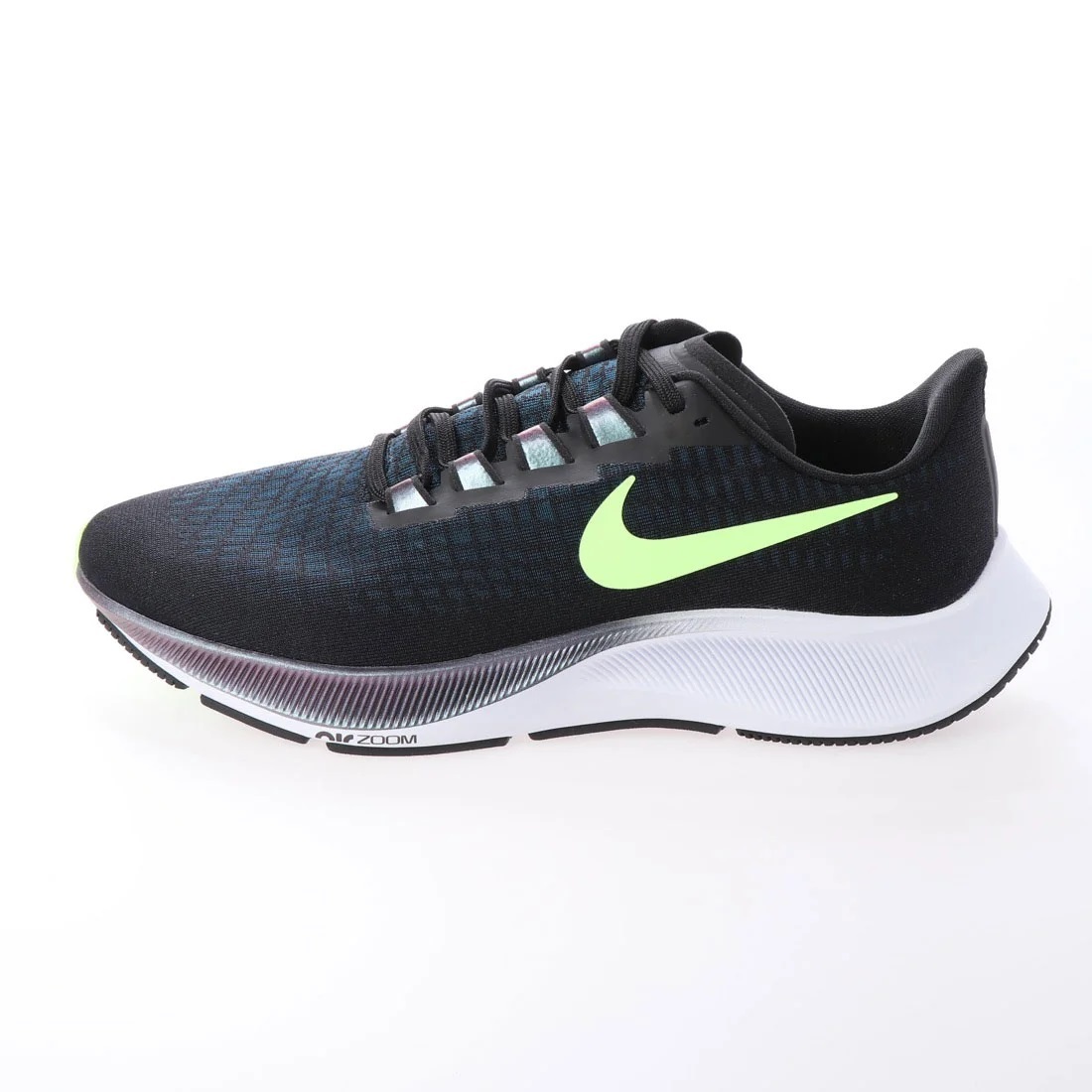 ナイキ 26.5cm エア ズーム ペガサス 37 ブラック ネイビー 税込定価14300円 NIKE AIR ZOOM PEGASUS 37 メンズ ランニングシューズ_画像2