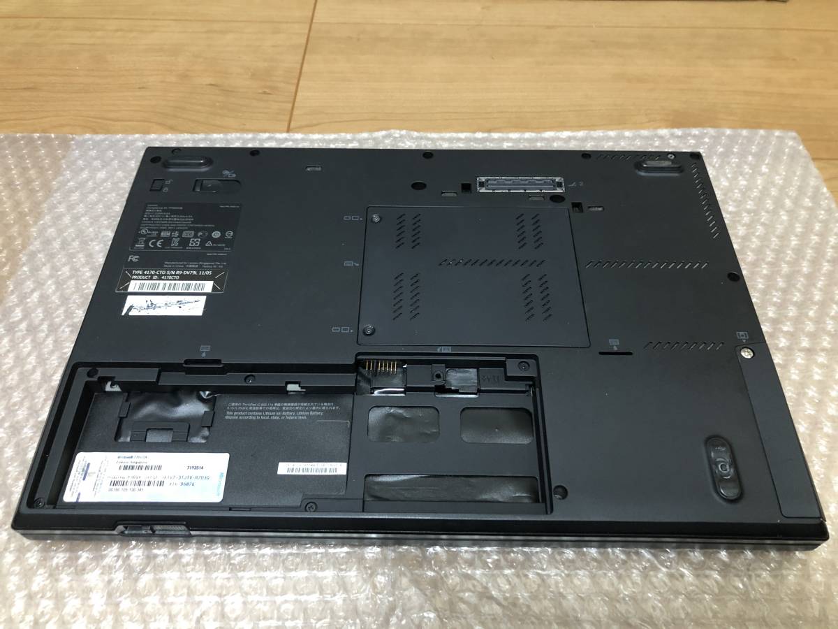 【ジャンク】Lenovo ThinkPad T420s(4170-CTO)_画像6