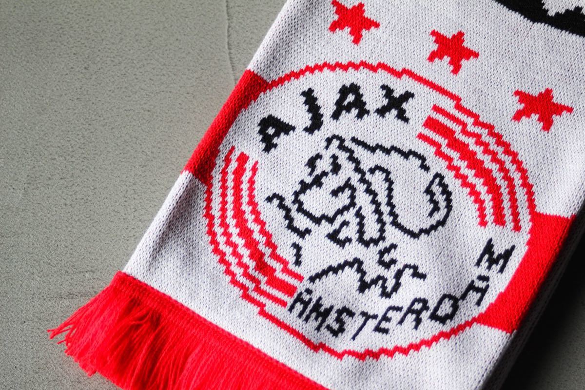 アヤックス サッカーマフラー Ajax ユーロ 現地購入 欧州製｜Yahoo