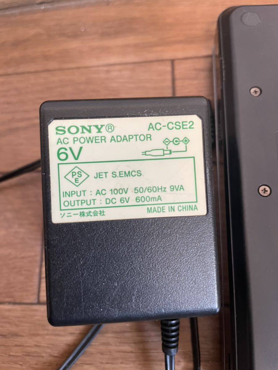 SONY ポータブルDVDプレーヤー ソニーDVP−FX850 07年製 電源ケーブル AC-CSE2 2312-1201_画像6