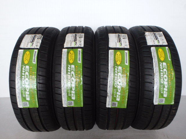 ブリヂストン ECOPIa NH100RV 215/60R16 95H 新品処分 4本セット サマータイヤ 2018年製_画像1