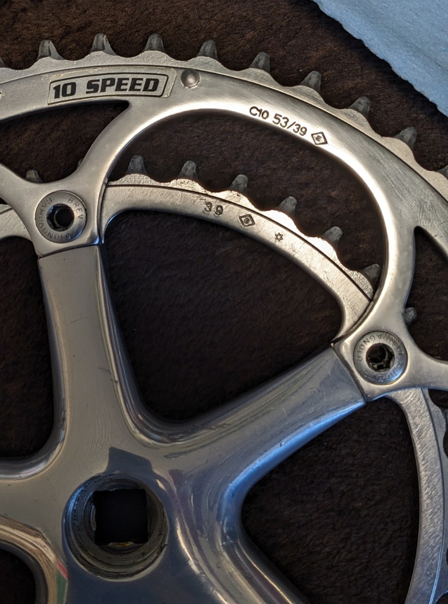 Campagnolo RECORD 170 53/39 BB付_画像4