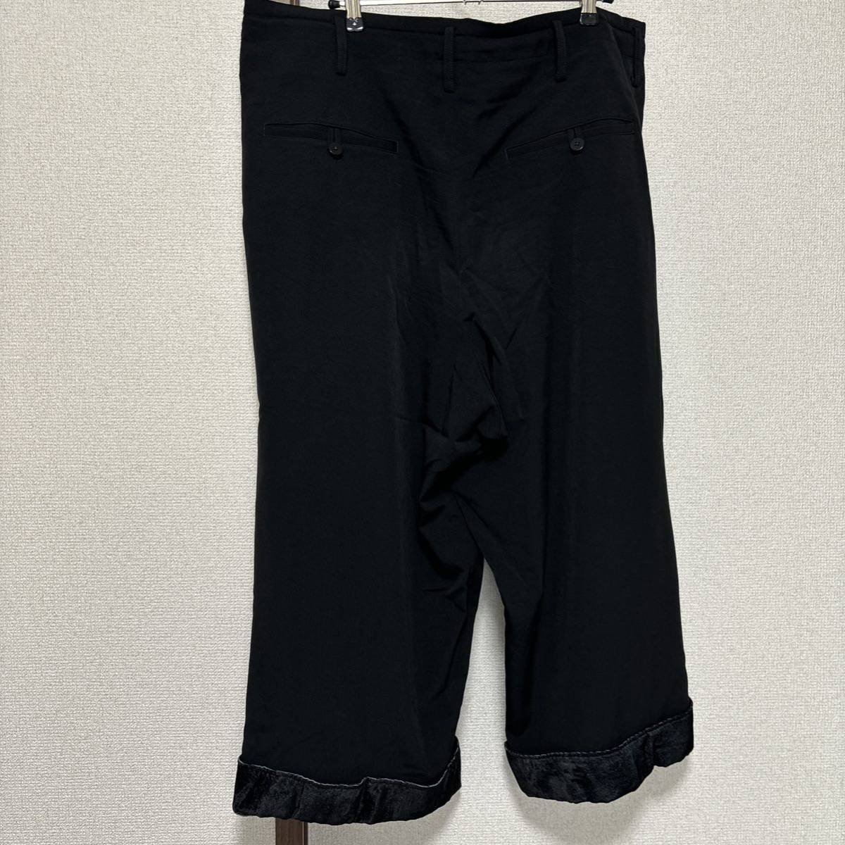 Yohji Yamamoto POUR HOMME 20SS ヘム変形パンツ コレクション LOOK33_画像4