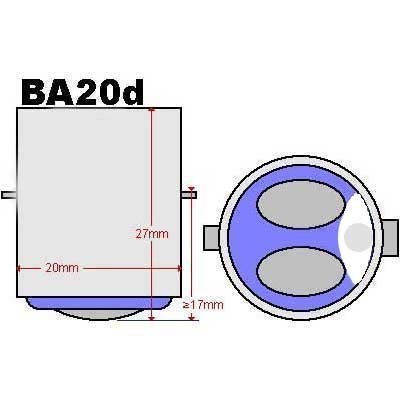 バイク LEDヘッドライト H4BS（BA20D）Hi/Lo 12W 800Lm 省エネ 超高輝度COBチップ DC9V-80V 直流専用 送料無料_画像5