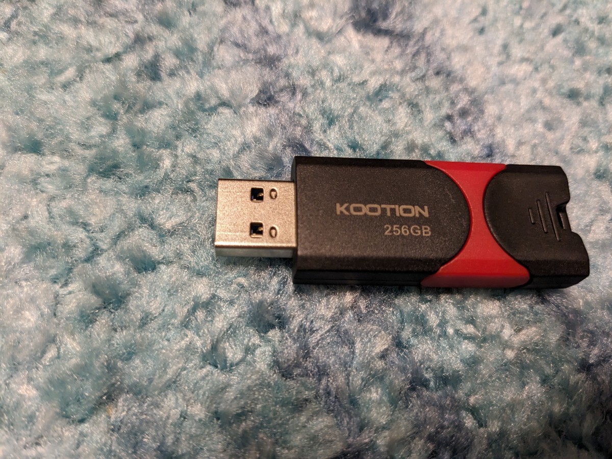 0601u1345　KOOTION USBメモリ 256GB USB 3.0 (USB 3.2 Gen 1)スライド式_画像4