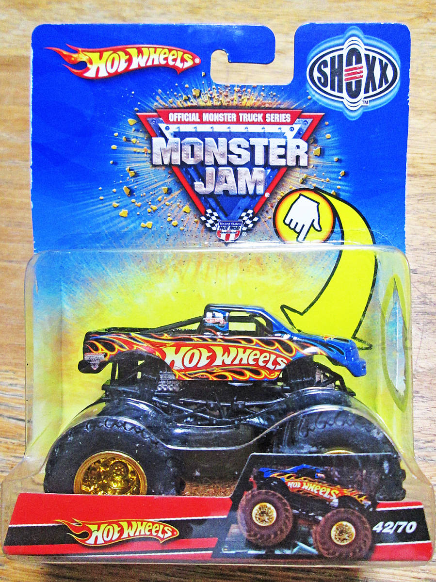 ★絶版★鬼レア★超入手困難★激珍品★MONSTER JAM サスペンション付/ホットウィール チームカラー/マテル/モンスタートラック/フレイムス_画像10