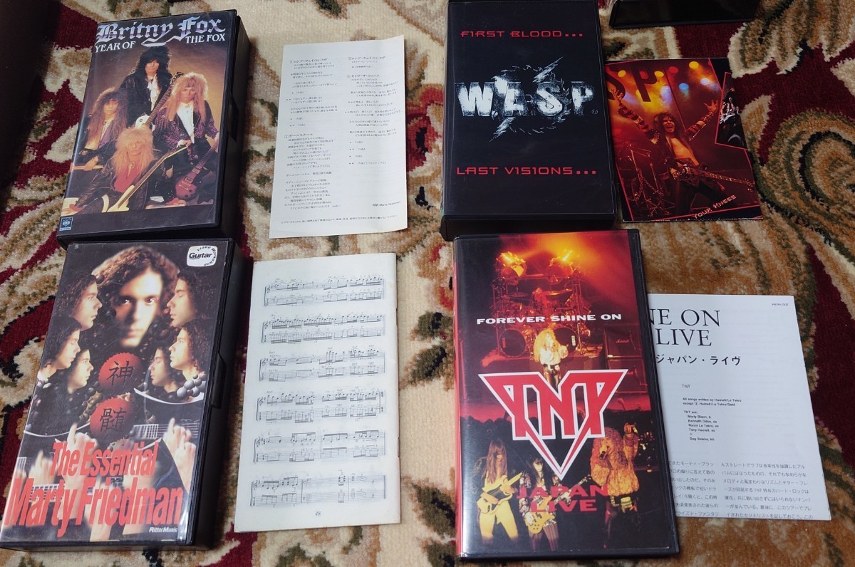 未DVD化 超希少含む★VHSハードロック＆ヘヴィメタル13本セット★ 国内＆輸入VHS STRYPER/TWISTED SISTER/WARRANT/TNT/BLACK 'N BLUE/VIXEN_画像3