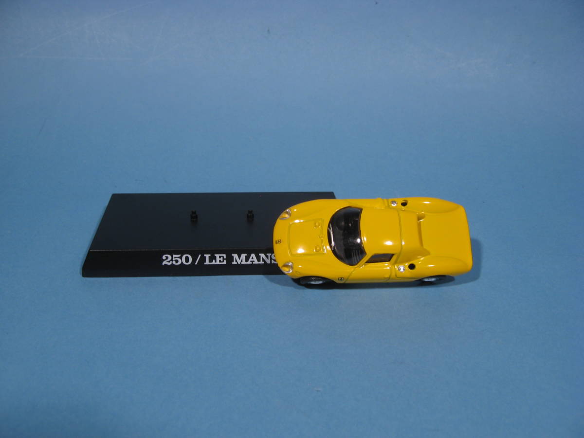 京商 1/64 フェラーリコレクション Ⅱ 1963 フェラーリ 250/ルマン 黄色KYOSHO Ferrari CollectionⅡ 1963 250/LE MANS Yellow(中古・美品)_画像8