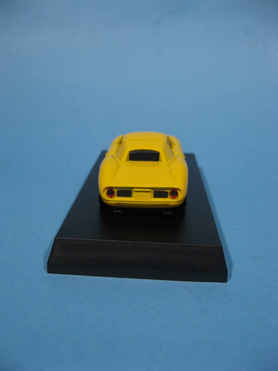 京商 1/64 フェラーリコレクション Ⅱ 1963 フェラーリ 250/ルマン 黄色KYOSHO Ferrari CollectionⅡ 1963 250/LE MANS Yellow(中古・美品)_画像5