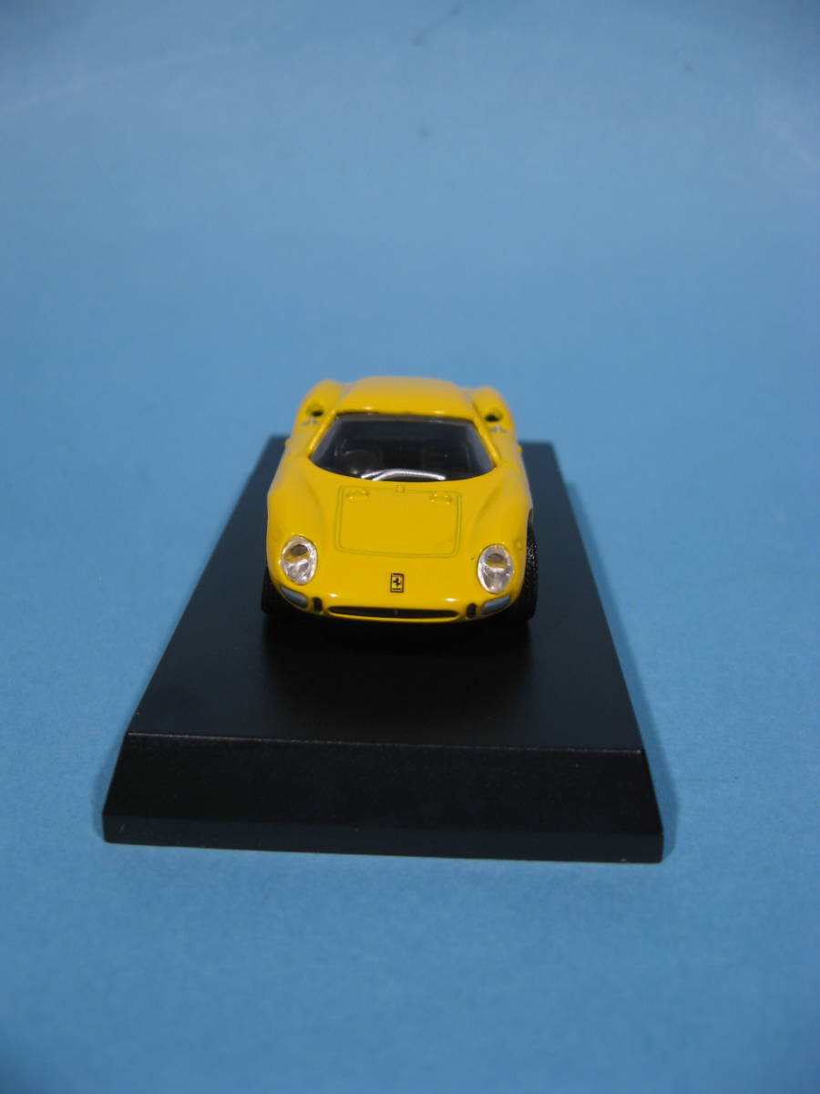 京商 1/64 フェラーリコレクション Ⅱ 1963 フェラーリ 250/ルマン 黄色KYOSHO Ferrari CollectionⅡ 1963 250/LE MANS Yellow(中古・美品)_画像7