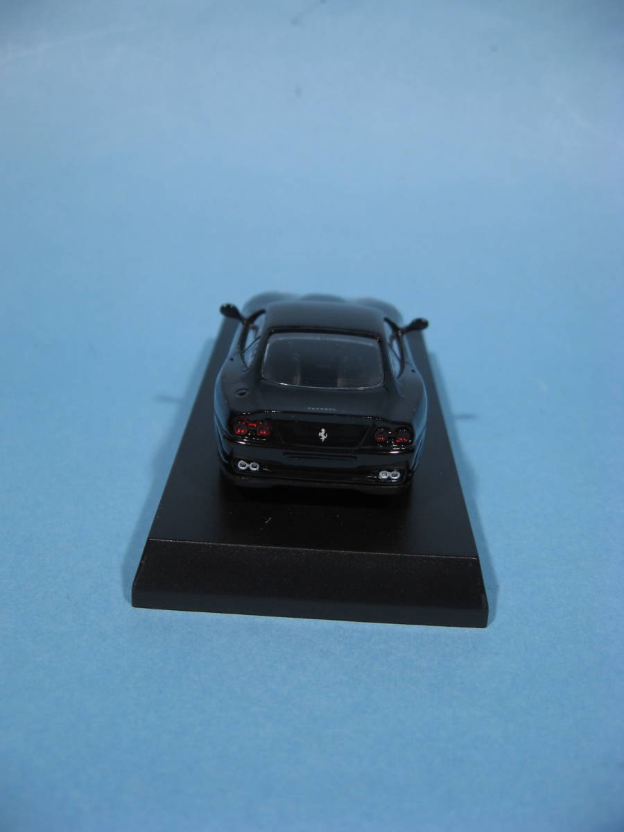 京商 1/64 フェラーリコレクションⅡ 2002 フェラーリ 575 マラネッロ 黒色 KYOSHO Ferrari CollectionⅡ 2002 575M Maranello(中古・美品)_画像5
