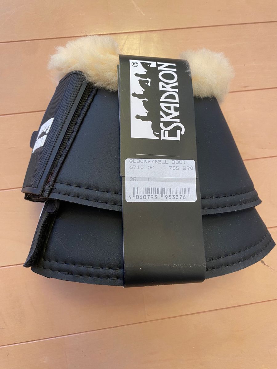ESKADRON ワンコ オーバーリーチブーツ シープスキン 馬具 プロテクター