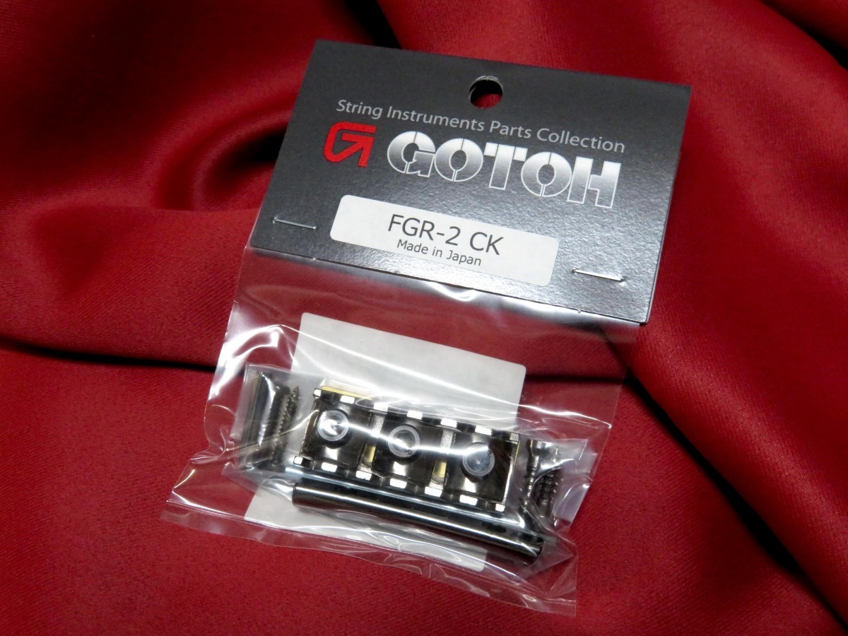 ★新品セール/最安値★GOTOH／FGR-2-CK／41mm ロックナット・パーツフルセット◆国産 高精度 FRT 特殊カラー Cosmo Black/コスモ ブラック_画像1