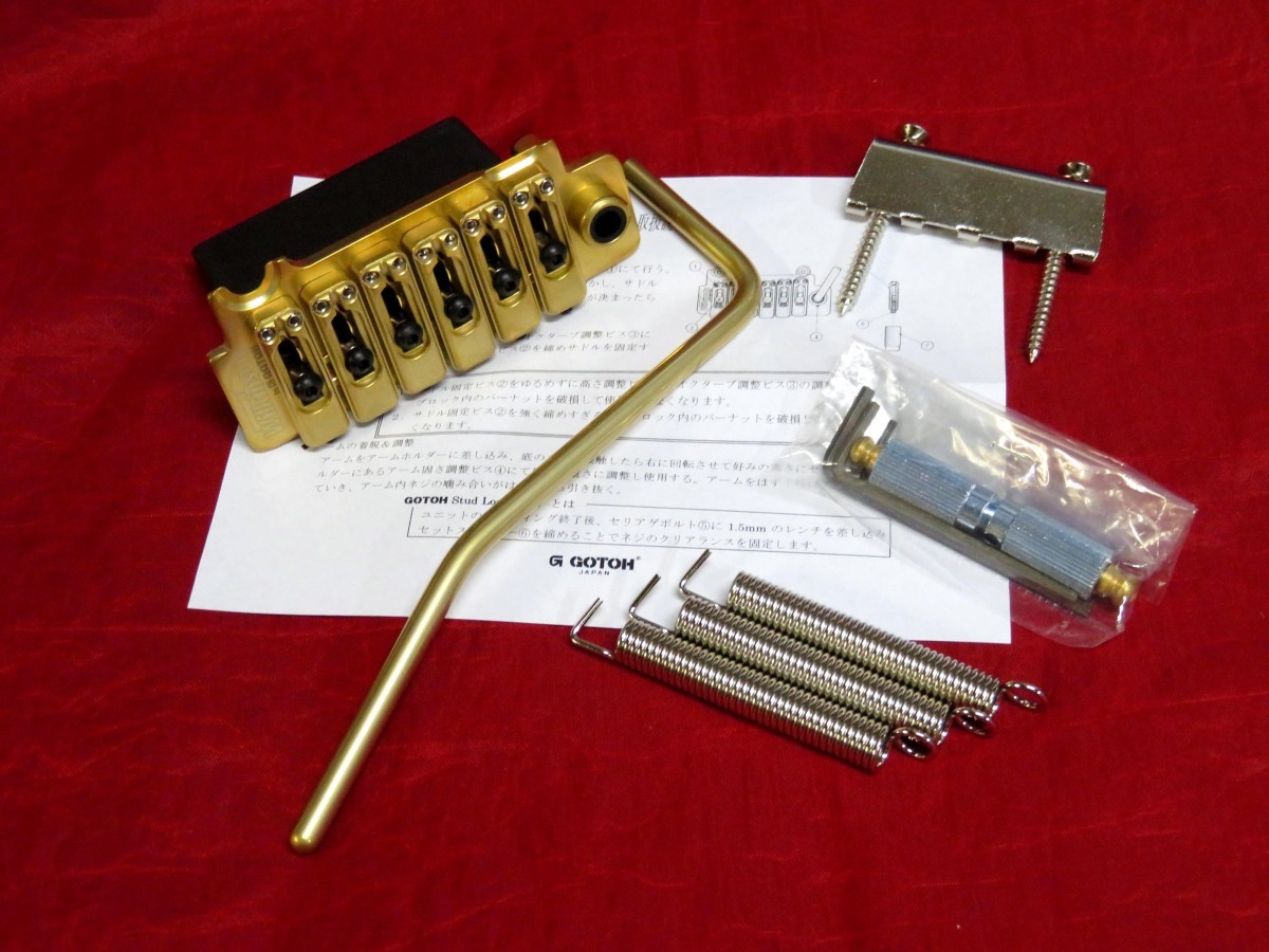 ★新品セール★GOTOH Wilkinson／VS100N-HG◆ゴールド 国産 高精度 ゴトー ウィルキンソン／Wilkinson ２点支持 トレモロ／Tremoro Gold G_画像5