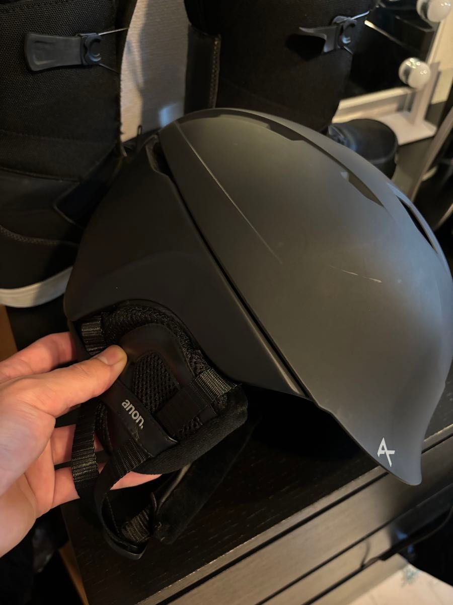 anon ヘルメット　スノーボード ほぼ未使用