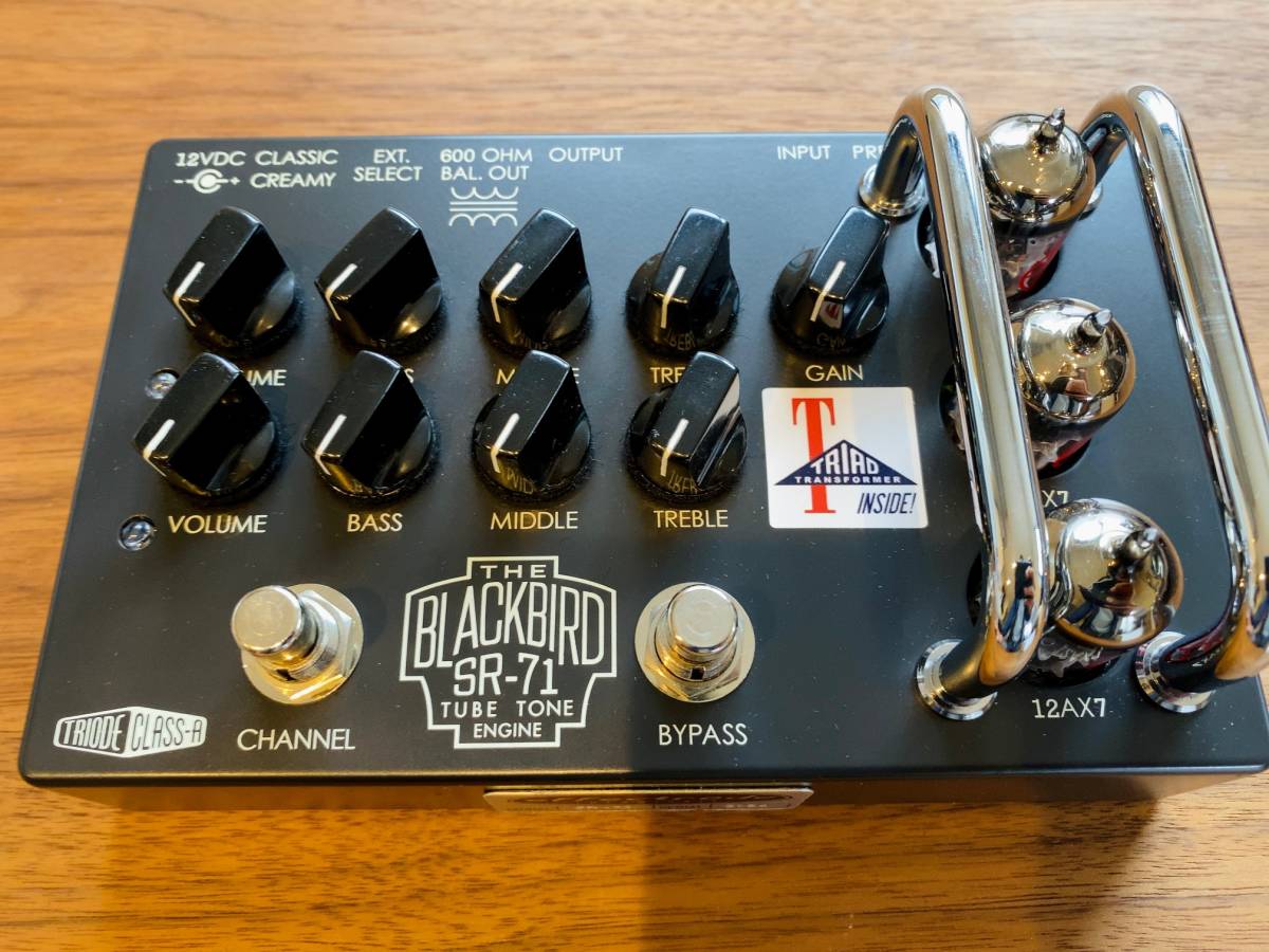 Effetrode Blackbird Preamp SR-71 Blacface Amp 希少 名機 ギターにもベースにも