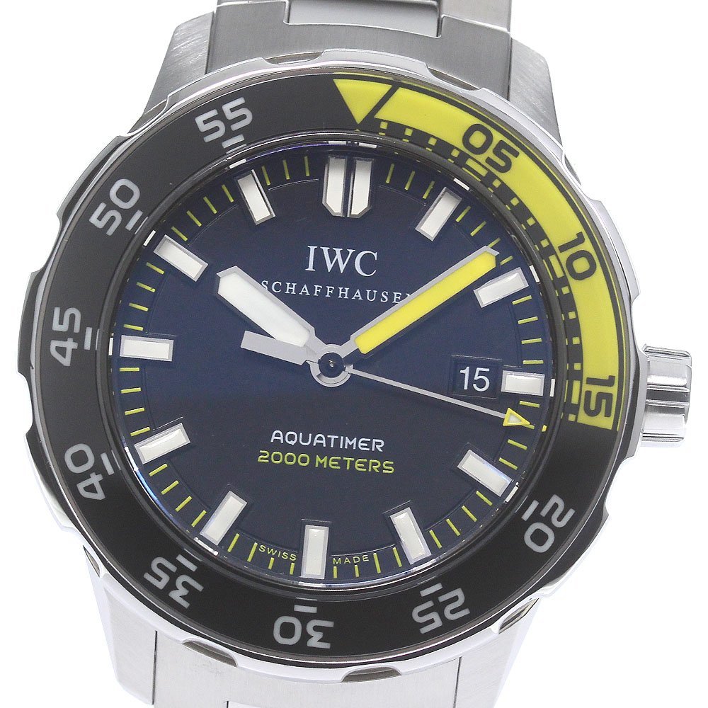 IWC SCHAFFHAUSEN IW356801 アクアタイマー 2000 デイト 自動巻き メンズ _762101_画像1