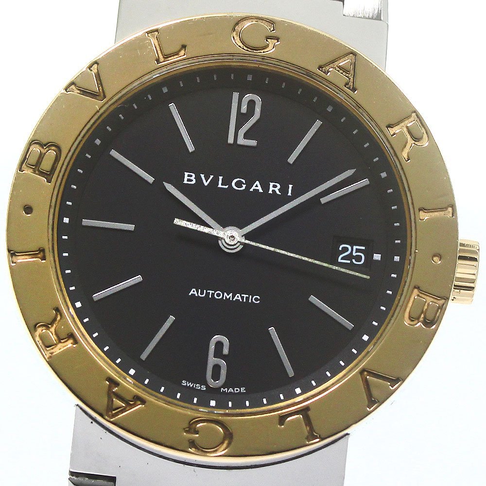 ブルガリ BVLGARI BB38SGAUTO ブルガリブルガリ YGコンビ デイト 自動巻き メンズ _774120