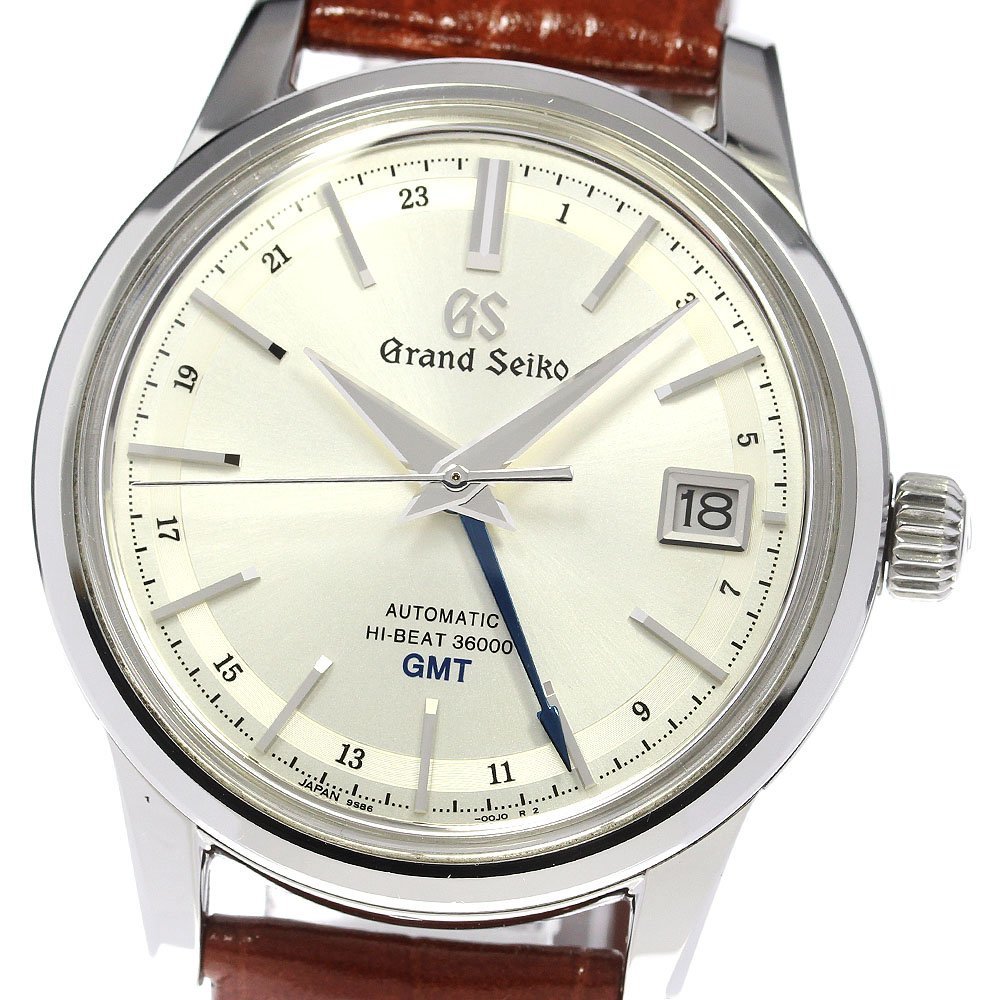 セイコー SEIKO SBGJ217/9S86-00C0 グランドセイコー エレガンスコレクション GMT 自動巻き メンズ 良品 箱付き_794477_画像1