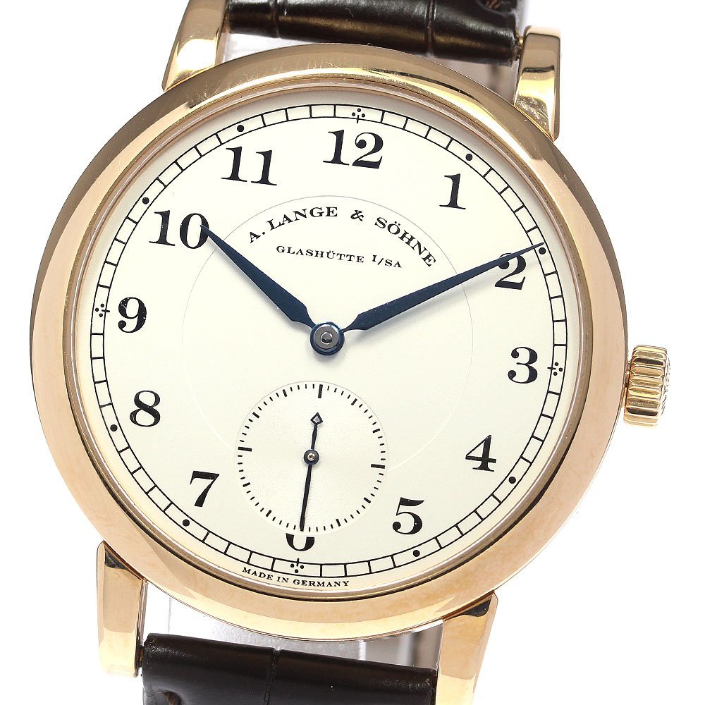 ランゲ＆ゾーネ A.LANGE＆SOHNE 233.032/LS2334AD 1815 K18PG スモールセコンド 手巻き メンズ 美品 箱・保証書付き_751627_画像1