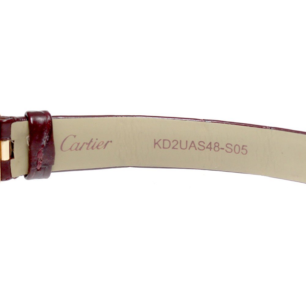  Cartier CARTIER W8000007 Baignoire SM K18PG кварц женский _770769