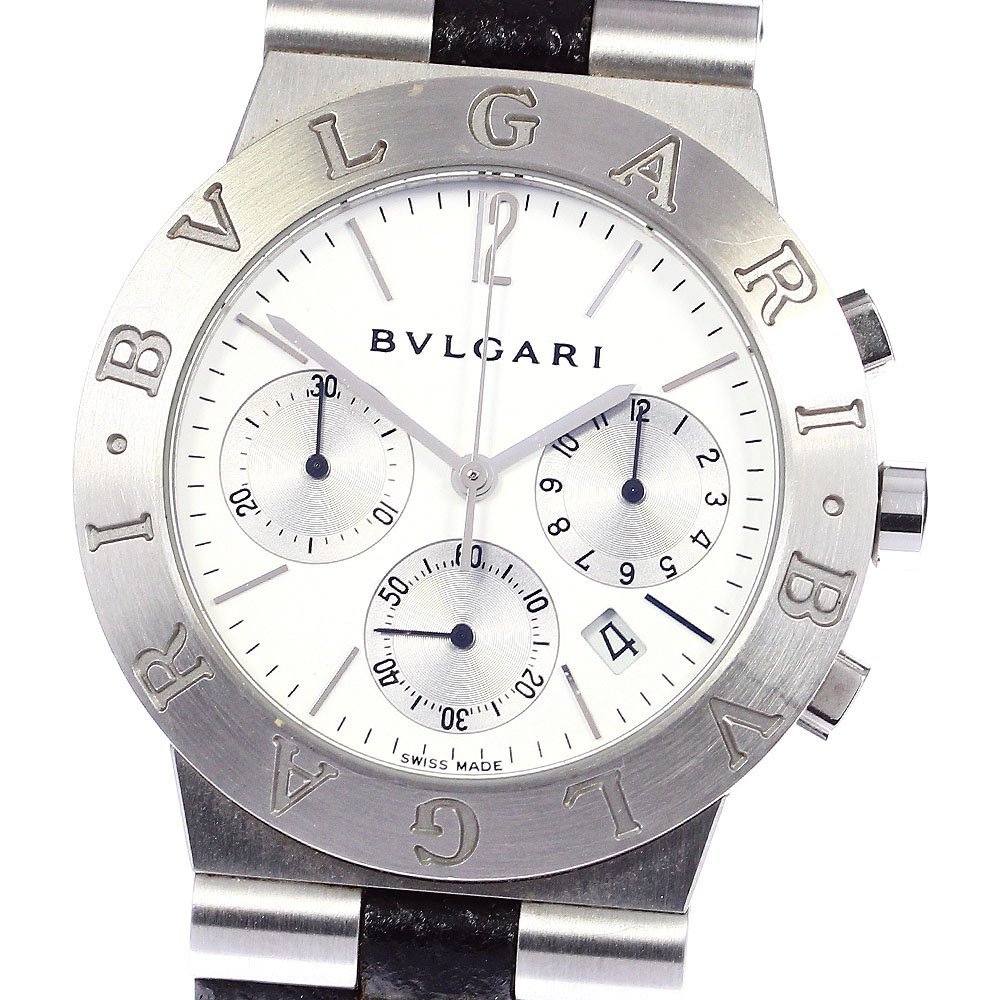 ブルガリ BVLGARI CH35S ディアゴノ スポーツ クロノグラフ クォーツ メンズ _797413_画像1