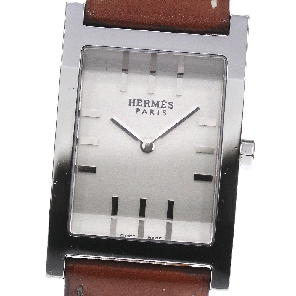 エルメス HERMES TA1.710 タンデム クォーツ メンズ 箱・保証書付き_797557