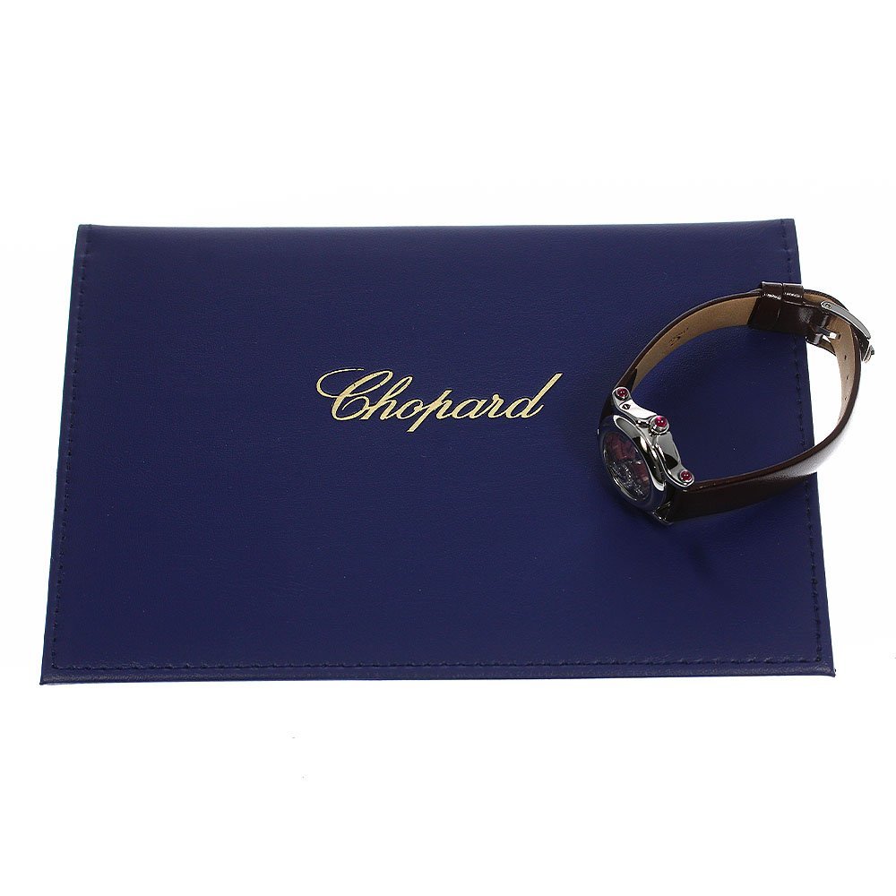  Chopard Chopard 27/8245-21 happy спорт moon & Star кварц женский хорошая вещь с гарантией ._797590