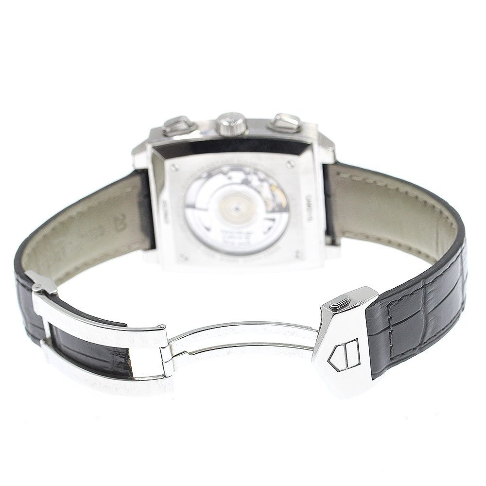  TAG Heuer TAG HEUER CAW2110 Monaco chronograph kyali bar 12 self-winding watch men's _794467