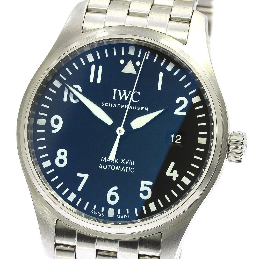 IWC IWC SCHAFFHAUSEN IW327011 Pilot's Watch Mark XVIII Date Автоматический мужской косметический продукт с Warranty_773438