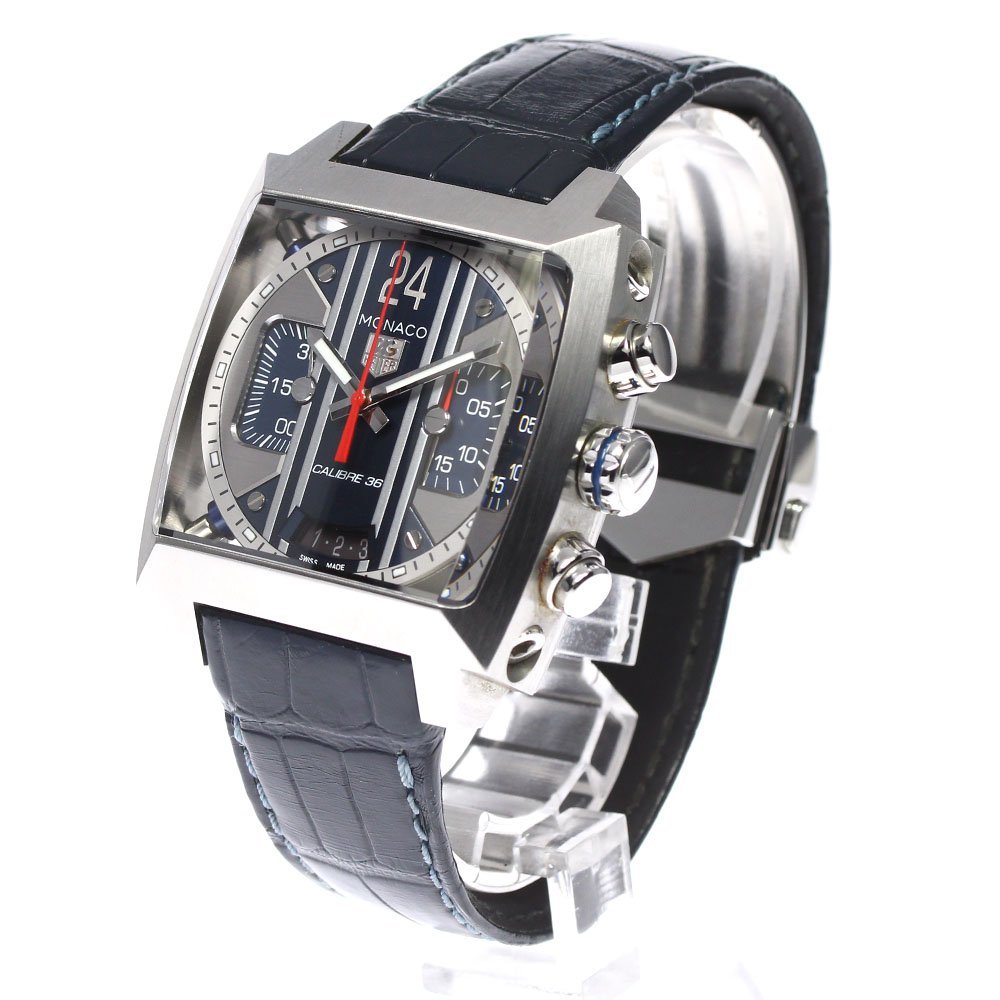  TAG Heuer TAG HEUER CAL5111 Monaco 24 chronograph kyali bar 36 self-winding watch men's _799047