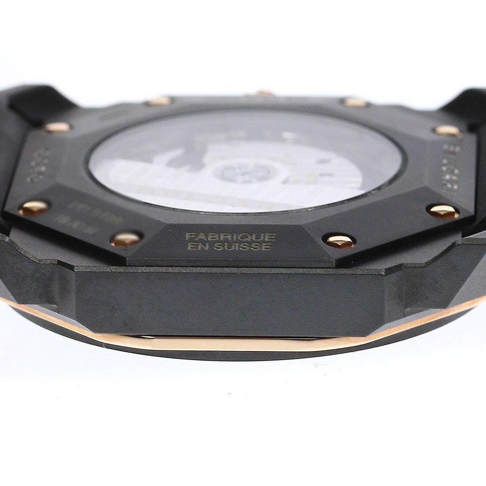  BVLGARY BVLGARI BGOP41SG Okt Solotempo Ultra Nero Date самозаводящиеся часы мужской внутри коробка * с гарантией ._798784