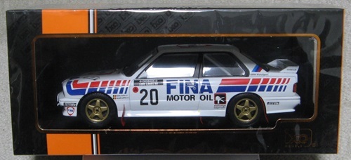 ixo　1/18　BMW・M3 E30　#20　M．デュエス　1989 1000湖ラリー_画像3