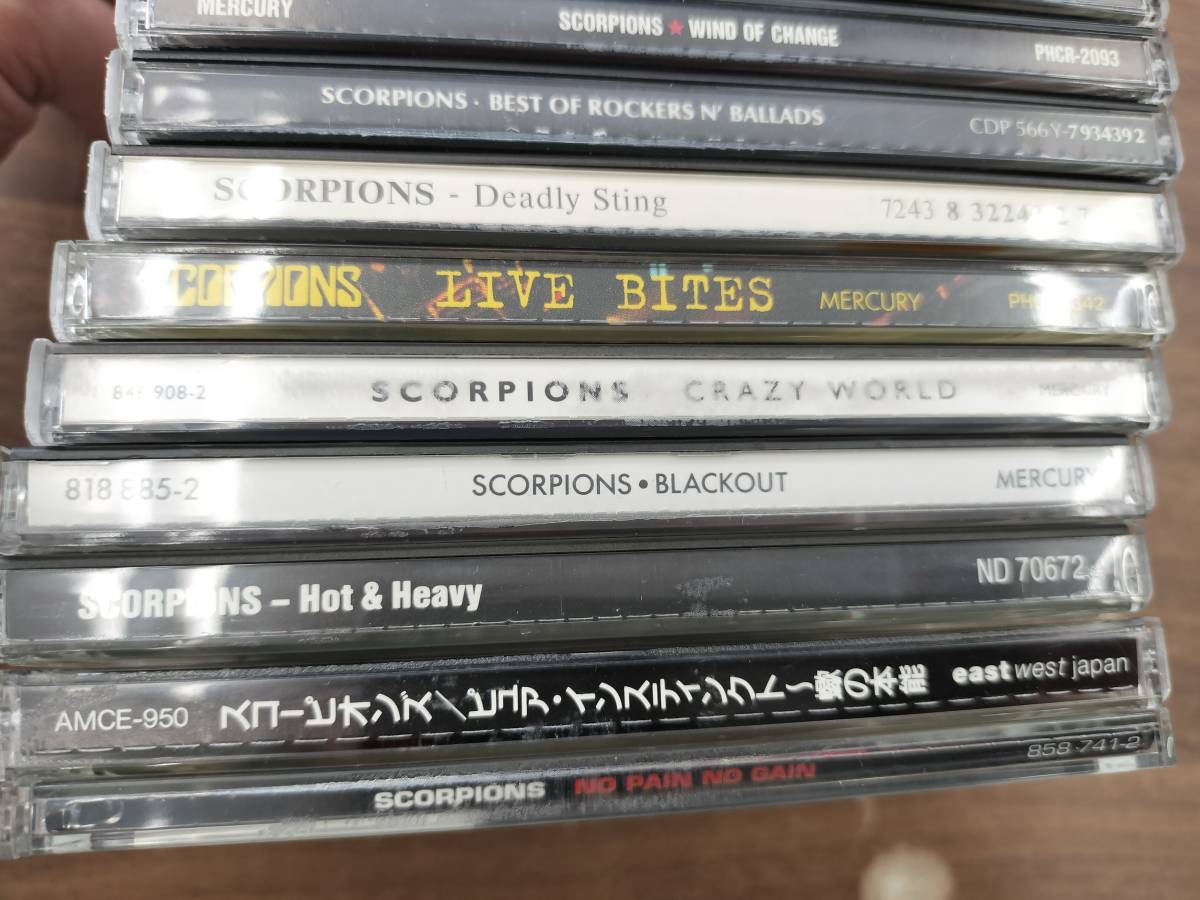 CD スコーピオンズ　SCORPIONS　16枚　おまとめ_画像8