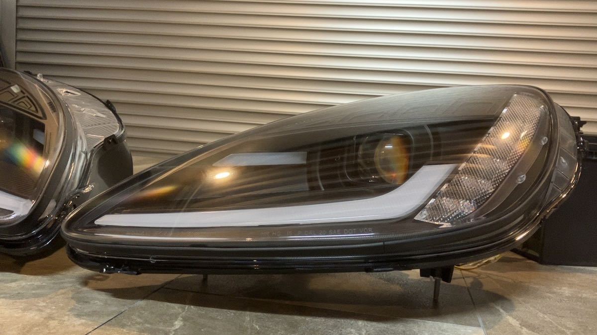 【未使用】シボレー コルベット corvette c6 LEDヘッドライト HID仕様 左右セット 右側通行用光軸の画像5