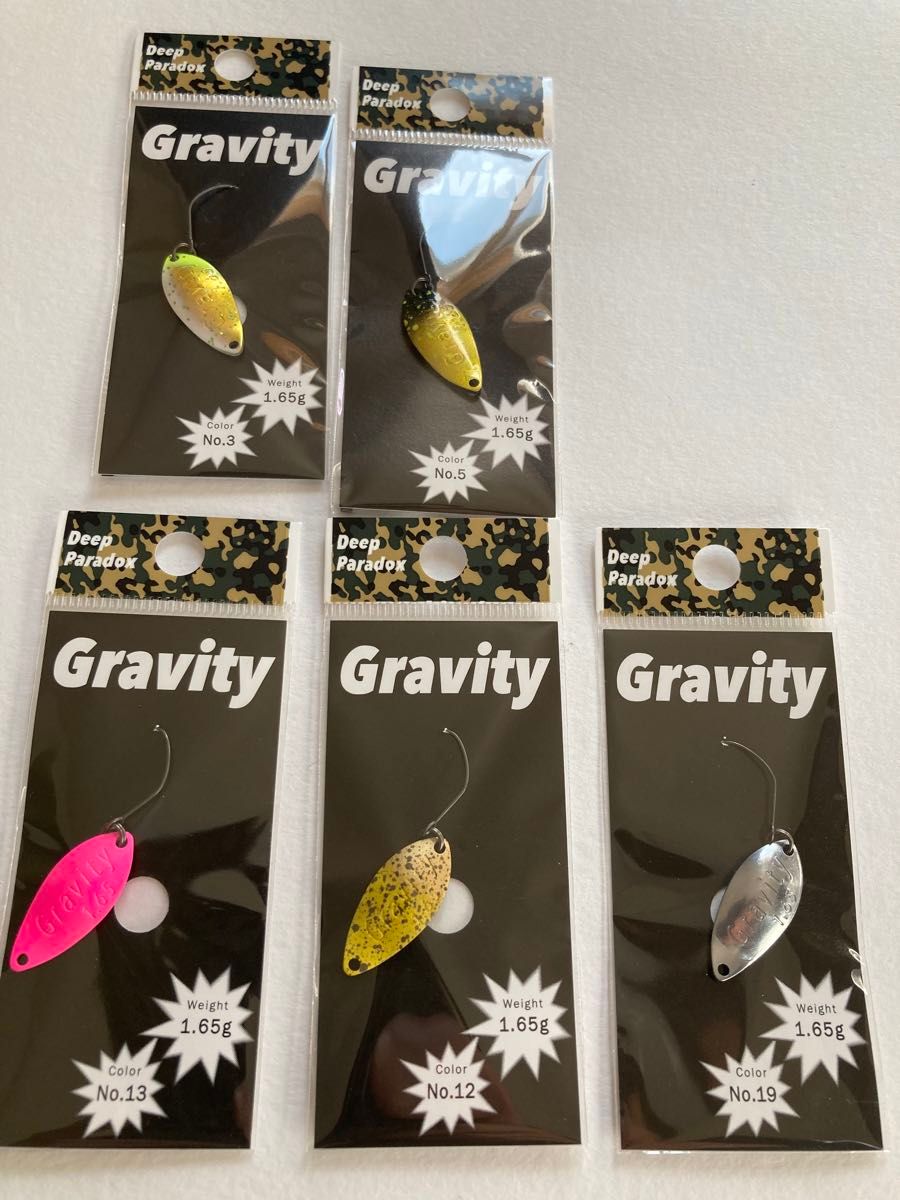 ディープパラドックス グラビティ 1.65g 全色セット こい ディープパラドックス グラビティ 1.65g 全色セット こい