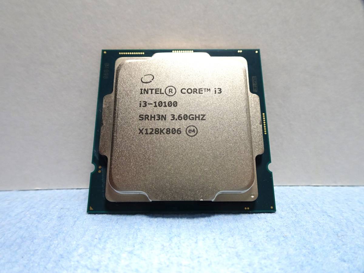 8 Intel 第10世代CPU Core i3-10100 3.60GHZ LGA1200_画像1