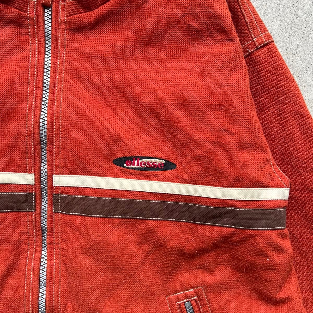 90's ellesse ブルゾン 襟フリース 古着