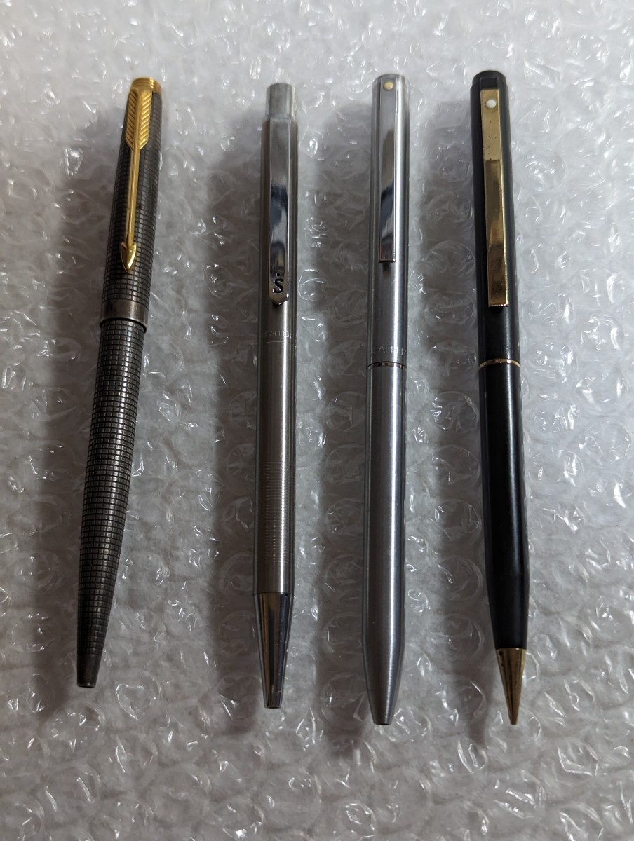 5341「ジャンク」PARKER　SETRLING　CAP＆BARREL1個 SHEAFFER　ボ−ルペン2個　シャ−ペン1個_画像1