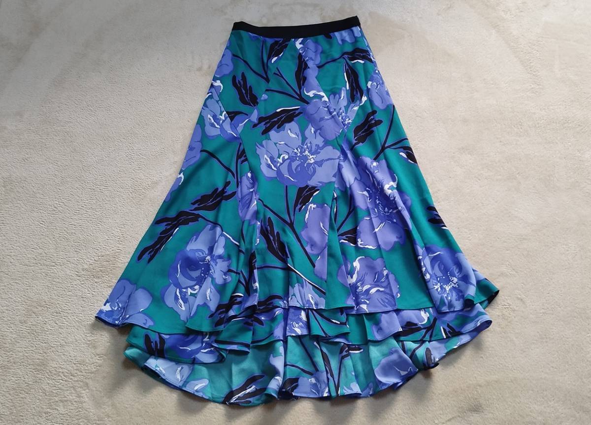 新品送料無料US2号/JP7号~9号Diane von Furstenberg ダイアンフォンファステンバーグDebra デブラ フローラルスカート