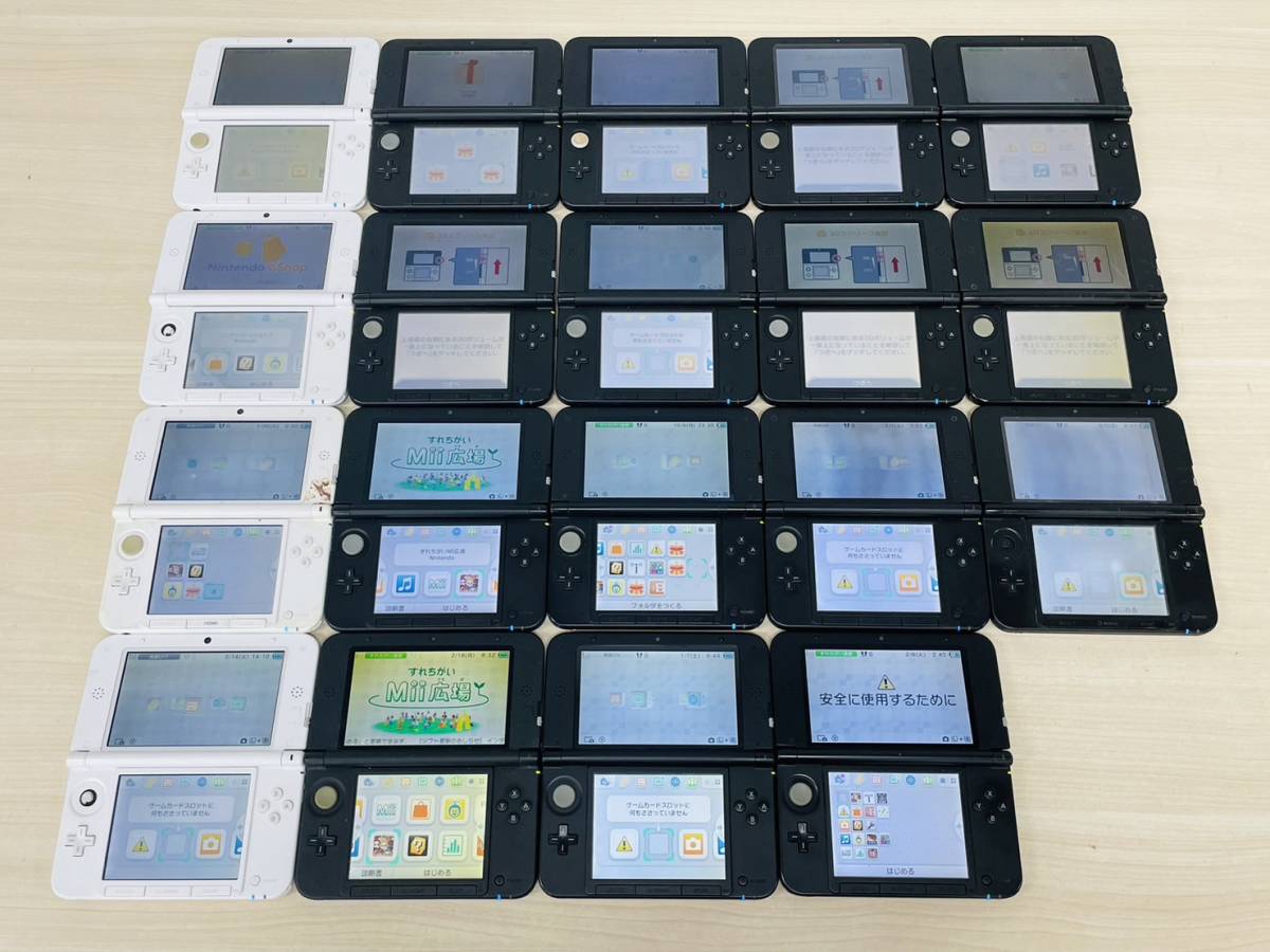 Nintendo 3DS LL ニンテンドー 3DS LL 19台 まとめ売り 通電確認済み F-12_画像2