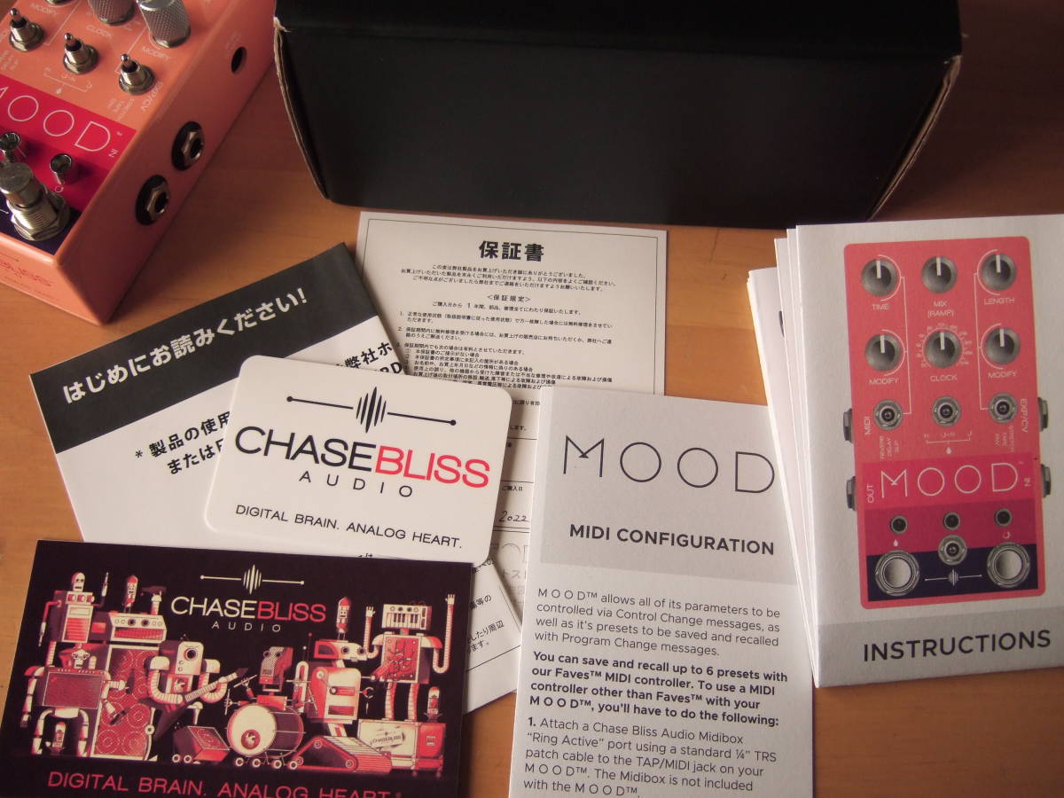 Chase Bliss Audio MOOD CBA granular micro-looper/delay_画像2