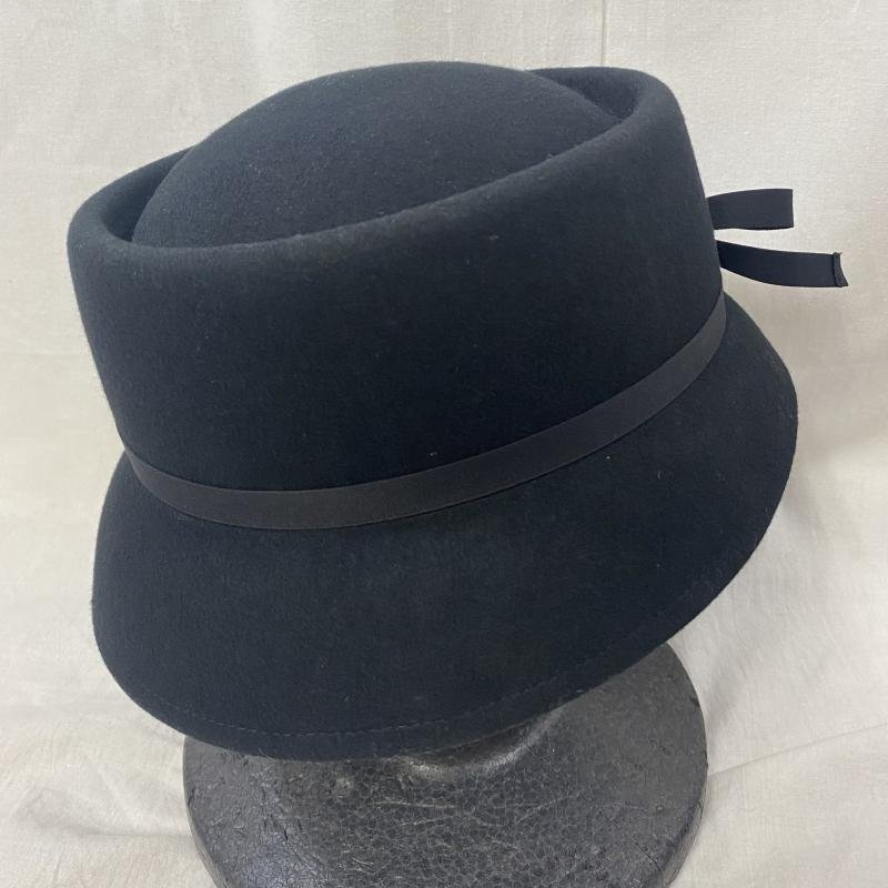 カシラ CF CASABLANCA ウールハット black ktz02206 帽子 帽子 - 黒 / ブラック 無地_画像1