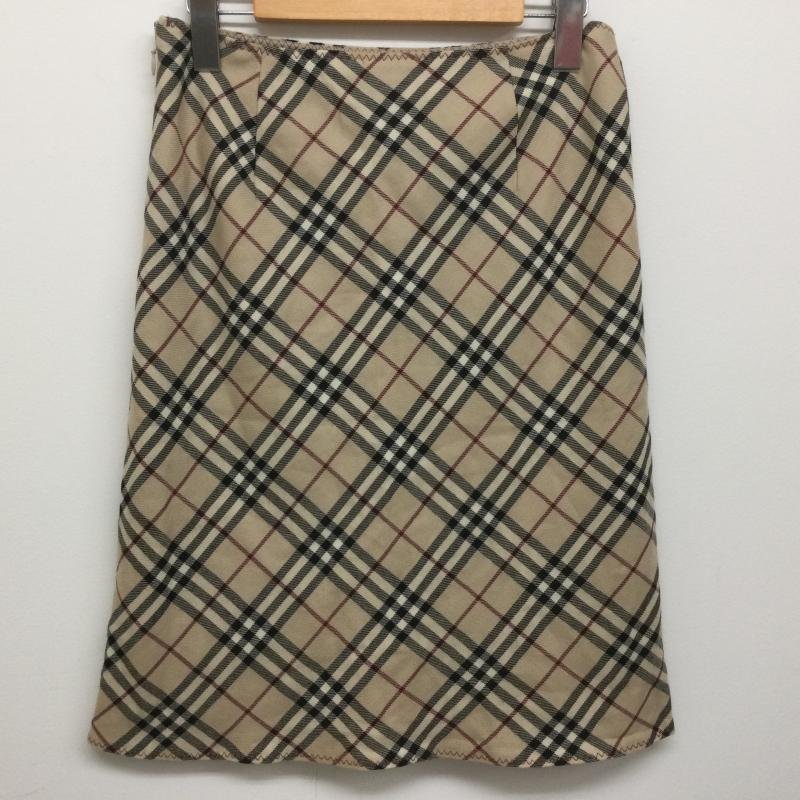 バーバリーロンドン FLF47-621 薄手ウール チェック柄 スカート スカート スカート 36 チェック_画像4