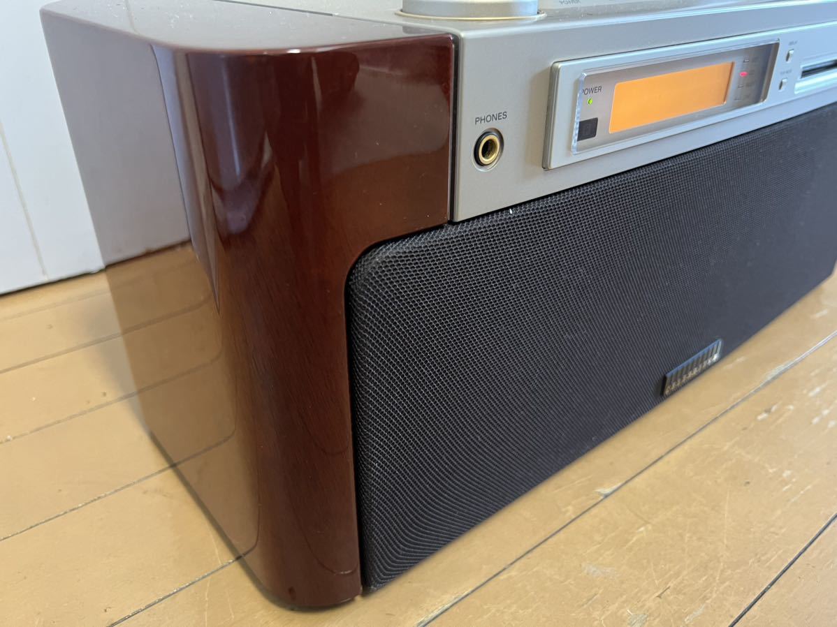 SONY CELEBRITY II 【中古】30TH ANNIVERSARY MD-7000 ソニー セレブリティ2 CD MD FM AMラジオ オーディオ　液晶故障_画像10