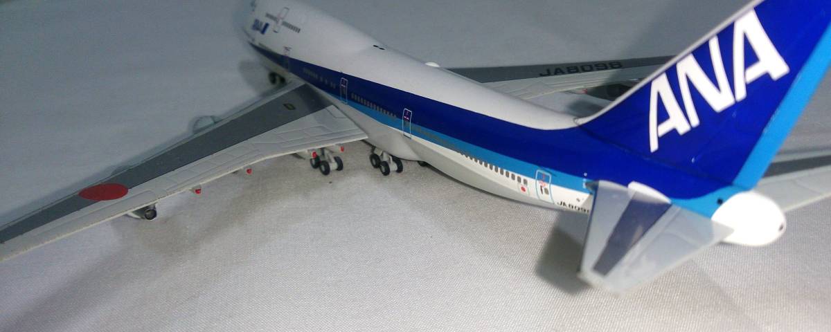 35S【中古】ANA BOEING 747-400 JA 8098 MODEL NO. NH40062 SCALE 1:400 飛行機_画像5