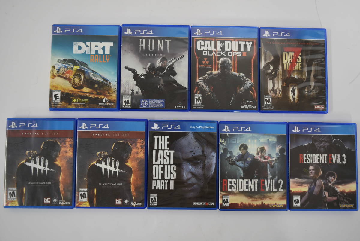 21S 【中古品】 海外版ソフト 16本セット Nintendo Switch PS3 PS4 PC MINECRAFT ARK HUNT DEAD BY DAYLIGHT IRON MAN2 Fallout PROTOTYPE_画像6