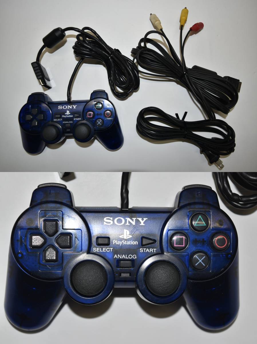 25M 【中古品】 SONY PlayStation2 SCPH-37000 オーシャン・ブルー PS2